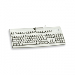 Cherry G83-6744 Tastatur mit Chipkartenleser ,beige 