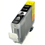 Tinte ersetzt Canon CLI-8BK , schwarz mit Chip (IP4200/IP5200/IP4300/IP5300/MP800) 