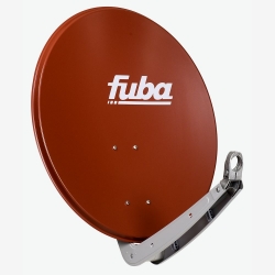 FUBA DAA 650 Sat-Schüssel / Antenne 65cm / ALU / rot 