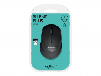 Logitech Maus M330 Silent plus , schwarz 