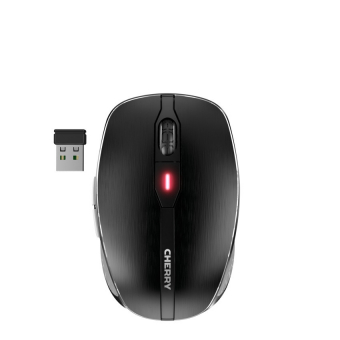 Maus Cherry MW 8C Advanced (JW-8100) ergonomisch - optisch - 6tasten - kabellos - 2,4GHz USb Empfänger , Bluetooth 4.0 