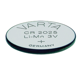 VARTA Batterie CR 2025 ,1er Blister 