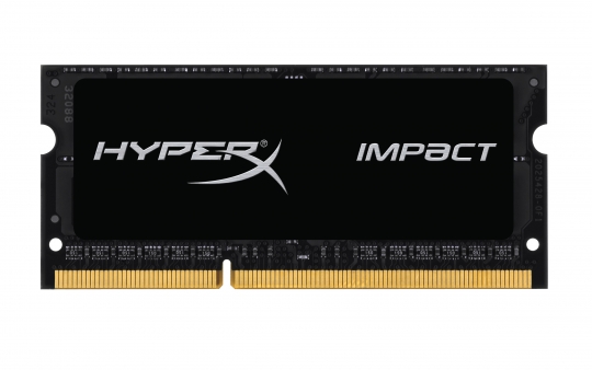 SO-DDR3-1600 Kingston 4GB / CL9 / HyperX IMPACT Back 1x4GB 