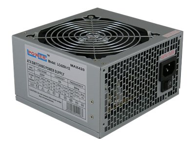 Netzteil 420Watt LC-Power LC-420H-12 / 12cm Lüfter ATX V1.3 