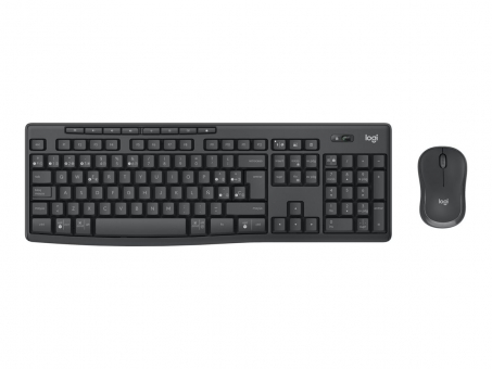 Logitech MK370 für Business - Tastatur und Maus Set - kabellos - Bluetooth LE - Deutsch 