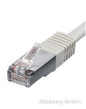 Netzwerkkabel Patchkabel Cat6 S/FTP , Gigabit-LAN (1000MBit) 15m ,weiß 