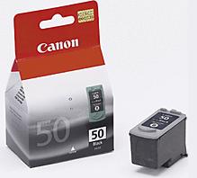 Canon PG-50 schwarz 22ml (MP450/MP170/MP150/iP2200/MX310) 