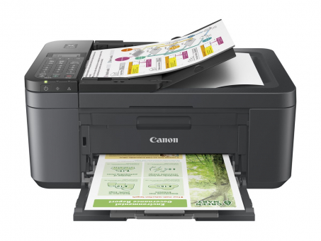 Canon PIXMA TR4755i 4 in 1 Farb-Tintenstrahl-Multifunktionsdrucker schwarz 