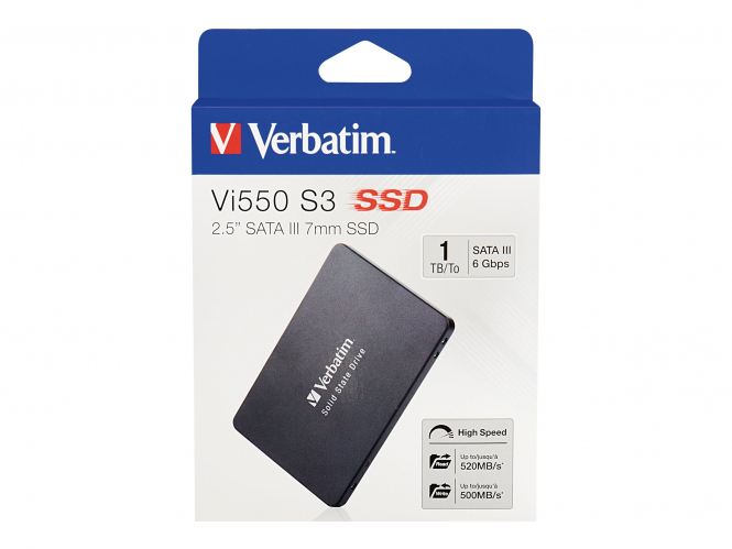 2,5" SSD 1TB Verbatim Vi550 SATA3 
