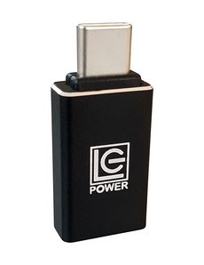 LC-POWER Adapter USB Typ-A -> Micro USB Typ-C 