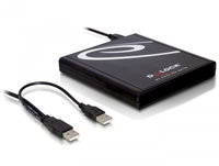 DeLock Gehaüse 5,25" USB2.0 für SATA Slim Laufwerke 