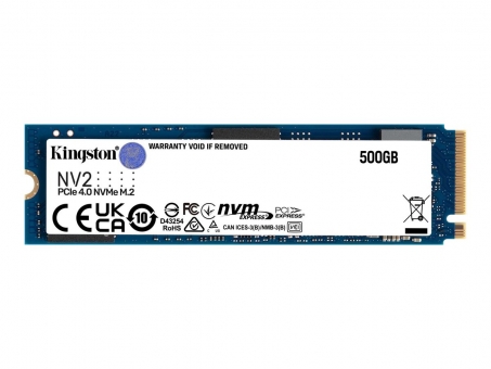 M.2 SSD 500GB Kingston NV2 M.2 2280 PCIe 4.0 NVMe [R3500/W2100] 