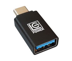 LC-POWER Adapter USB Typ-A -> Micro USB Typ-C 